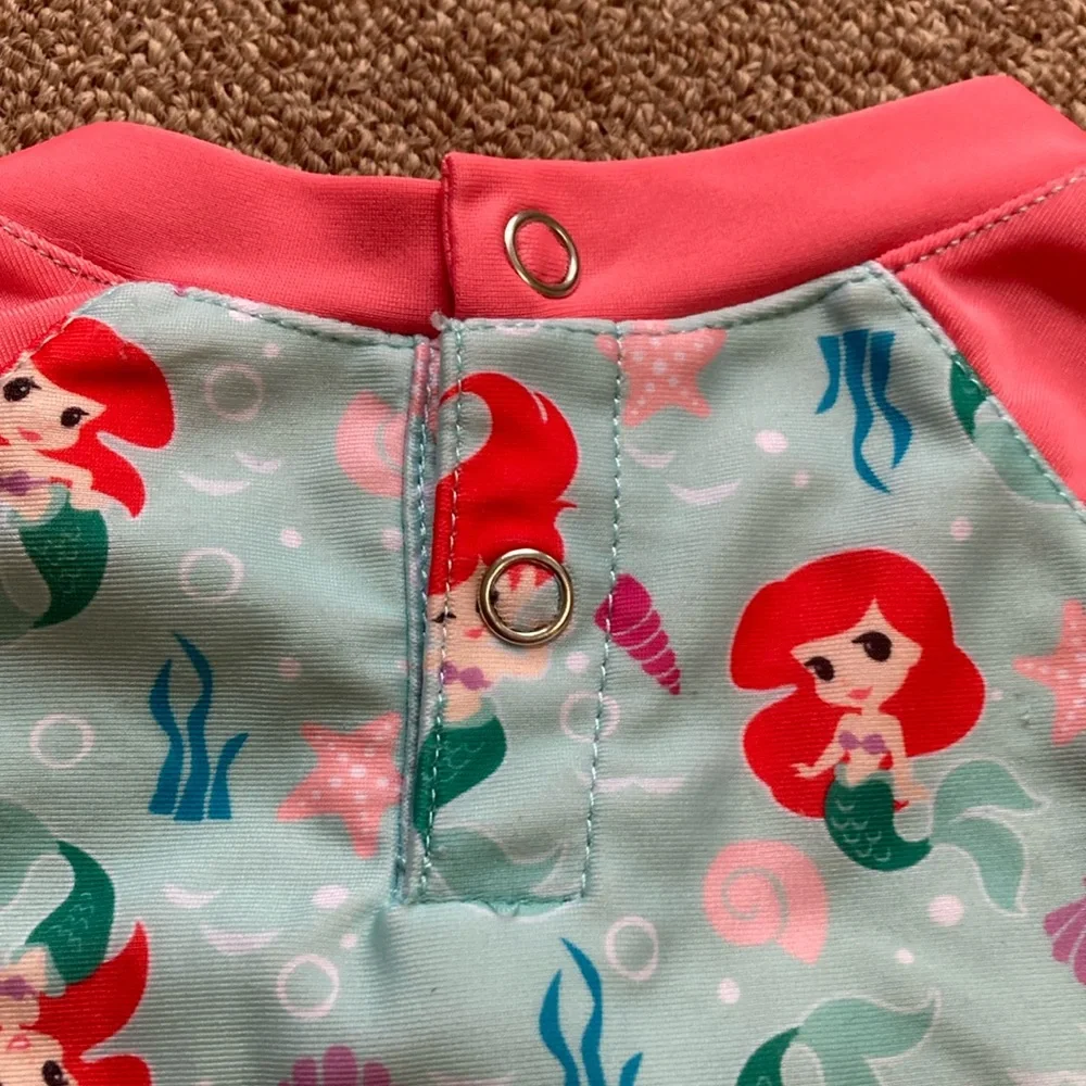 ❤️Little Mermaid rash guard❤️ - Picture 8 of 9